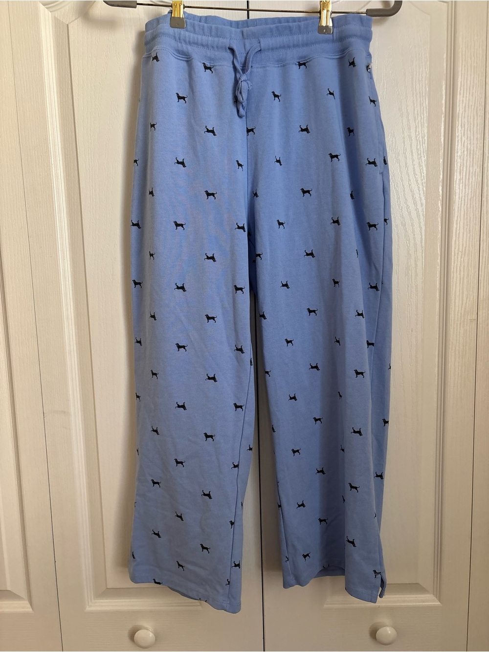 The Black Dog Blue Dog-Print Jogger Pants